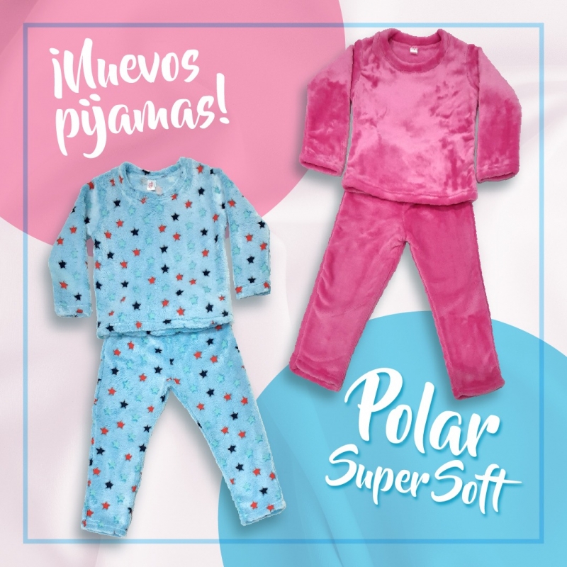 pijama de polar soft